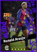 Carte de Ronald Araújo · CB