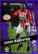 Johan Bakayoko RWF card