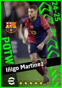 بطاقة Iñigo Martínez · CB