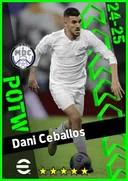 بطاقة Dani Ceballos · CMF
