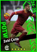 بطاقة Zeki Çelik · CB