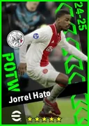 بطاقة Jorrel Hato · LB