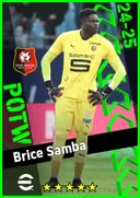 بطاقة Brice Samba · GK