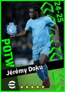 بطاقة Jérémy Doku · LWF