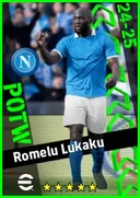 Romelu Lukaku CF card