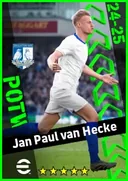 بطاقة Jan Paul van Hecke · CB