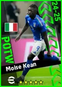 Carte de Moise Kean · CF