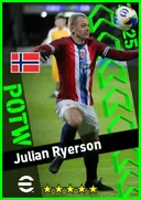 Carte de Julian Ryerson · RB