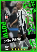 بطاقة João Mário · AMF