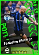 بطاقة Federico Dimarco · LMF