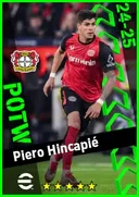 بطاقة Piero Hincapié · CB