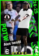 Carte de Alex Iwobi · LMF