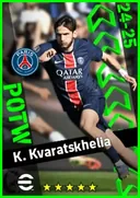 K. Kvaratskhelia LWF card