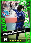 Ismaël Doukouré CB card