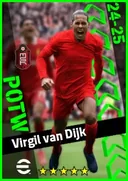 بطاقة Virgil van Dijk · CB
