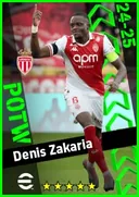 Denis Zakaria DMF card