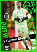 Yehvann Diouf GK card