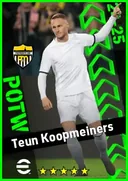 Carte de Teun Koopmeiners · AMF