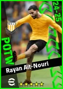 بطاقة Rayan Aït-Nouri · LB