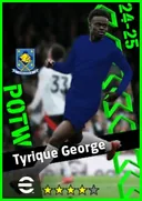 Carte de Tyrique George · CF