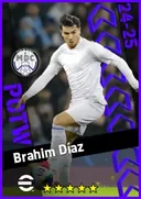 بطاقة Brahim Díaz · RMF