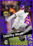 بطاقة Timothy Weah · RB