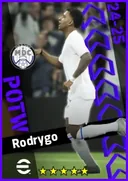 Carte de Rodrygo · RMF