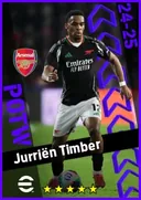 بطاقة Jurriën Timber · RB