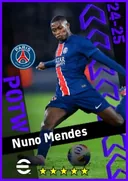 Nuno Mendes LB card