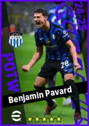 بطاقة Benjamin Pavard · CB