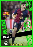 بطاقة Pedri · CMF