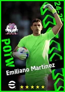 بطاقة Emiliano Martínez · GK