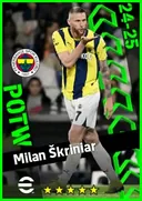 بطاقة Milan Škriniar · CB