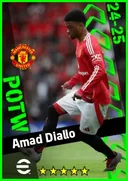 بطاقة Amad Diallo · AMF
