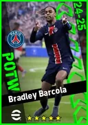 بطاقة Bradley Barcola · LWF