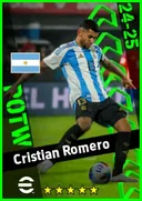 Cristian Romero CB card