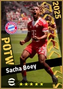 Carte de Sacha Boey · RB