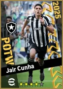 بطاقة Jair Cunha · CB