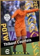 بطاقة Thibaut Courtois · GK