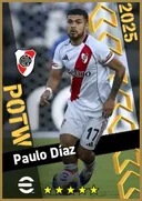 Carte de Paulo Díaz · CB