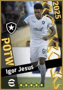 Carte de Igor Jesus · CF