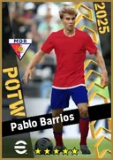 بطاقة Pablo Barrios · LMF