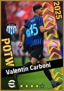 Carte de Valentín Carboni · AMF
