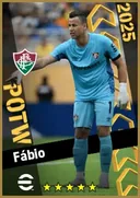 بطاقة Fábio · GK