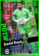 Carte de David Raya · GK