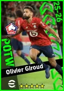 Carte de Olivier Giroud · CF