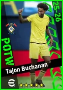 بطاقة Tajon Buchanan · RMF