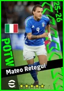 Carte de Mateo Retegui · CF