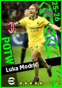Carte de Luka Modrić · CMF