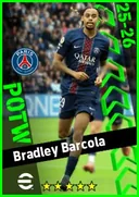 Carte de Bradley Barcola · LWF